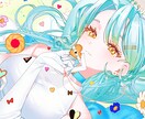 キュートでラブリーな女の子のイラストをご提供します キャラクターデザインからイラスト完成まで、お任せ下さい ♪ イメージ6