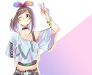 アイコン・動画サムネ等ご希望のイラストお描きします SNS用・サムネイル等お気軽にご相談ください★ イメージ8