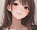 アイコン/サムネイルに使える人物イラスト作成します SNSアイコンや出品に、ちょうどいい人物画像を。 イメージ2