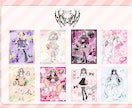 商用利用◎オリジナル立ち絵公開画像制作します キャラクターを引き立てるデザインを制作します！！ イメージ2