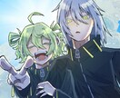 ご希望に沿った雰囲気のイラストを制作します キャラデザ、記念イラスト、ミニキャラなど商用利用◎です！ イメージ10