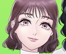 あなただけの綺麗なアイコンイラスト描きます 綺麗なアイコン描かせてください イメージ2