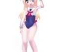 平成萌え絵風のイラストお描きします なんでもお安く描きいたします！ イメージ1