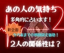 気になるあの人の気持ちとあなたとの関係性を見ます ～あなたと気になる方の状況を多角的に分析 イメージ1