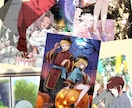 カップルイラスト（一枚絵、夢絵など）制作します カップルイラスト、一枚絵、夢絵など描かせて頂きます！ イメージ5