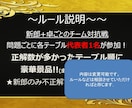 結婚式で大盛り上がり！格付け風パワポ作成いたします 全員参加型で会場が一体に！演出・編集も自由対応！ イメージ2