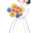 似顔絵もOK。可愛いイラストお描きします SNSのアイコンなどにぴったりな可愛いイラストお描きします。 イメージ5