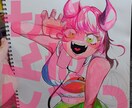 アイコンや動画イラストにあうのイラストを描きます かわいいポップなイラストを描きます イメージ1
