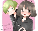 アイコン、夢絵、ヘッダー、イラストなんでもかきます 線画だけでも喜んでお渡しします イメージ1