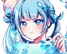 イラスト描きます キラキラした可愛い女の子描きます！ イメージ1