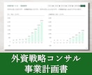 外資戦略コンサルが事業計画書を作成します 新規出品のため実績10件まで半額キャンペーン中！ イメージ9