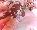 アイコンやストラップデザインをします ミニキャラメインのイラストです イメージ3