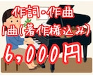 あなただけのオリジナルソングを作ります イメージソングで個性を出そう！ イメージ1
