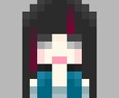 正方形のドットアイコンをお描きします 最小16px四方からOK！SNSアイコンにもおすすめです！ イメージ2