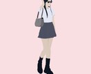 SNSに使えるアイコン画像描きます 表情なしのシンプルでニュアンスのあるおしゃれな仕上がりです♡ イメージ3