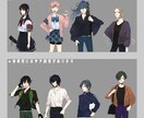 TRPGのアイコン・立ち絵作成承ります リテイク回数での料金上乗せ無し。細かくご相談できます！ イメージ3