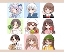 ほわほわ可愛いアイコン・イラスト作成します 簡単な小物1つ無料で付けれます( *´ω`* )♡ イメージ2