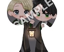 アイコン用、カード類用の人物イラストを描きます 等身キャラクター、ミニキャラクターお任せ下さい。 イメージ3