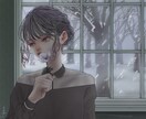 MVやサムネなどの一枚絵を描きます 楽曲や動画をさらに魅力的に！！ イメージ1