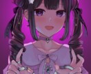 病みかわいいイラストやvデザインを制作します アイコンやイラストをお届けいたします イメージ8