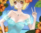 可愛い女の子や男の子のキャラクターを描きます 可愛い女の子や男の子が得意です。かっこいい絵柄もかけます。 イメージ5