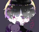 ゆめかわで透明のあるSNSアイコンをお描きします キャンディのようなツヤ感のイラスト作成 イメージ3