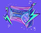 バレエコア系、ポップアート系のイラスト提供してます バレエコアorポップアート好きな方へ イメージ9