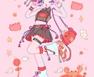 かわいい全身イラスト描きます キャラクターの魅力を引き出す可愛い全身イラストを描きます！ イメージ2