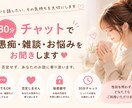 30分チャットで愚痴・雑談・お悩みお話し聞きます 否定せず、あなたの「話したい」気持ちに寄り添います イメージ1