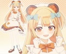 VTuber等に！VRoidで3Dモデル作ります MMDやVRChatのモデルに、商用利用OK！ イメージ2