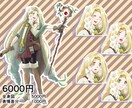 あなたの設定からゲームの立ち絵描きます TPPGやゲームプレイでの立ち絵等に！ イメージ3