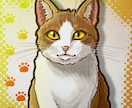 かわいい、ポップ、デフォルメ、動物イラスト描きます ペットや好きな動物をイラスト化しませんか？？ イメージ1