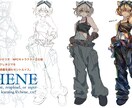 TRPG用の立ち絵を描きます 唯一無二の立ち絵を制作します！表情差分2つついてきます！ イメージ6