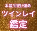 ツインレイかお相手との運命を鑑定します お相手の本音と相性、ツインレイかどうかを鑑定で導きます イメージ1