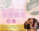 両想い・お付き合い・復縁への道筋を、恋愛鑑定します あなただけのオーダーメイド鑑定書をお届けします。 イメージ1