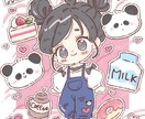 優しい雰囲気のかわいいイラストお描きします ほわっとかわいい!何度でも修正OKです✧︎*。 イメージ2