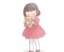 やさしいタッチで絵本挿絵、イラスト制作します 動物から人物まで丁寧に描きます イメージ8
