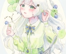 アナログで女の子(かわいい男の子)を描きます 水彩からコピック、アクリル、ペン画まで！ イメージ9