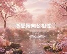 Part1♡お二人の相性を鑑定します 四柱推命や統計学で思考パターン、恋愛傾向を鑑定します♡ イメージ1