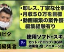 プロの動画編集者が動画をお作りします プロの動画編集者が丁寧に動画をお作りします。 イメージ1