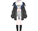 限定1点　女の子　銀髪VTuberモデル販売します 初期PR　設定サポート致します　VTS対応 イメージ3