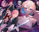 アイコン・立ち絵・一枚絵など制作いたします ご希望に合わせたイラストを制作します！ イメージ5