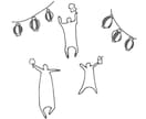 シンプルなイラストお描き致します どこでも使いやすくかわいいもの描かせていただきます！ イメージ2