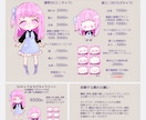 ミニキャラ描きます シンプルで愛らしいミニキャラが欲しい方ようこそ！ イメージ2