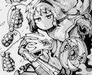 どんな絵でも2000円で描きます アイコン　ヘッダー　サムネイル　TRPG ゲーム　一枚絵 イメージ5