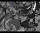 一枚絵制作承ります 光や風といった自然現象の表現を重視しております。 イメージ6