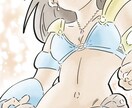 セクシーな女の子のイラストのご依頼、お受けします 可愛い女の子、セクシーな女の子のイラスト、描きます。 イメージ3