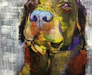 あなたの大切な人、ペットを絵画にします アクリル画　F0サイズです。心を込めて制作致します。 イメージ2