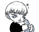 ペット、飼い主さんのシンプルなイラスト承ります 現役爬虫類ショップ定員が制作します！ イメージ3