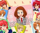 アイコンやイラスト、線画を描きます Twitter、LINE、Instagramなどどうぞ！ イメージ1